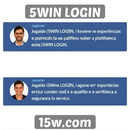 Depoimentos de jogadores sobre a experiência no 5WIN LOGIN