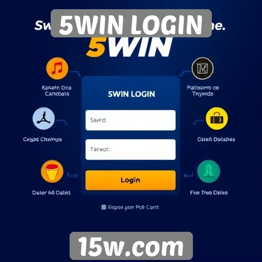 Análise das funcionalidades do site 5WIN LOGIN