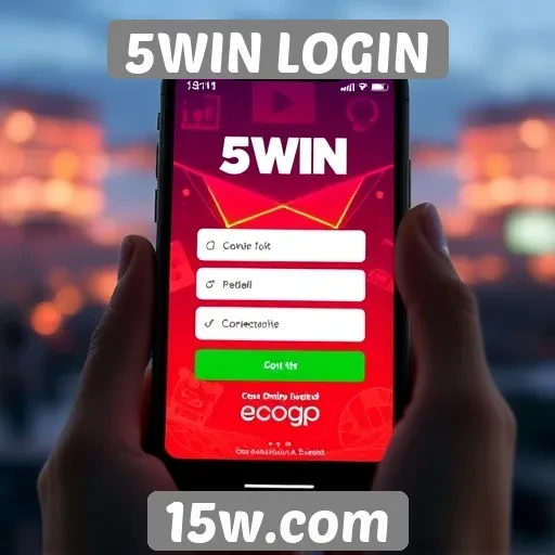 Desempenho do site 5WIN LOGIN em dispositivos móveis